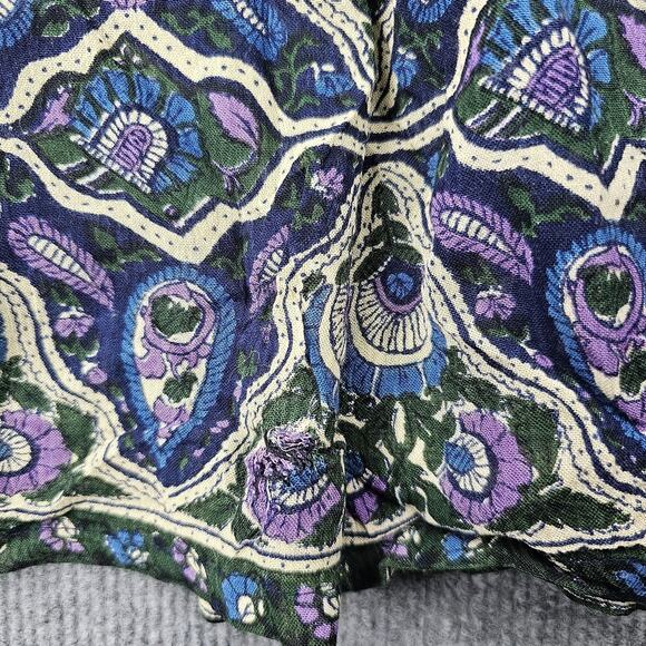 Vintage Sag Harbor Skirt Womens Petite Large Boho Floral Paisley Maxi Cottage - Picture 3 of 8